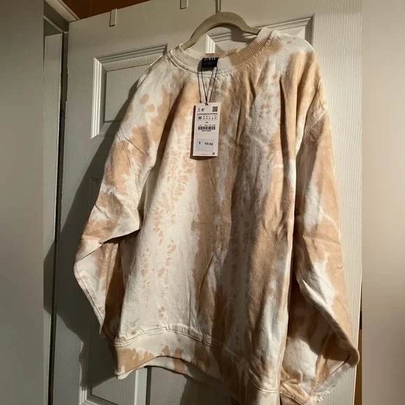 NEW WITH TAG | Men’s Zara Tie Dye Sweater - Size Medium - Picture 2 of 6